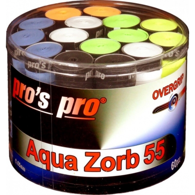 Pros Pro Aqua Zorb Overgrips 60 Pack Bucket