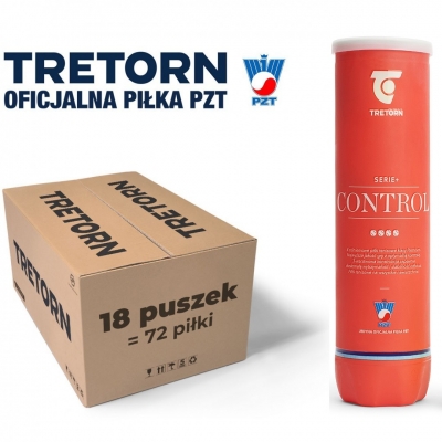 Piłki tenisowe Tretorn Serie + Control | 72 p